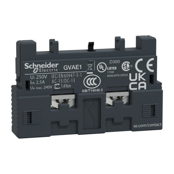Schneider Electric GVAE1 Hilfsschalter, 1S oder 1Ö