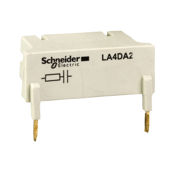 Schneider Electric LA4DA2U Beschaltungsmodul, RC-Glied, 110-240V AC, für LC1D40-150