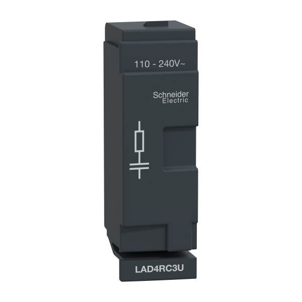 Schneider Electric LAD4RC3U Beschaltungsmodul, RC-Glied, 110/240V AC, für D40A/D65A