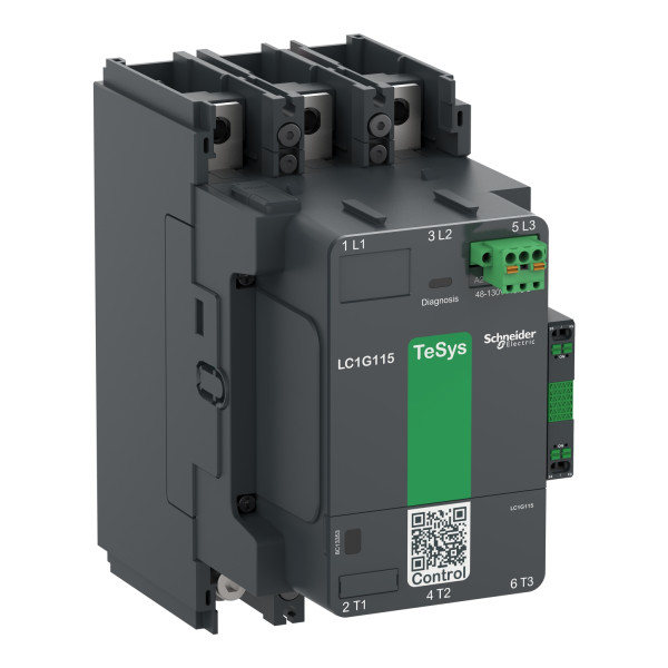 Schneider Electric LC1G185KUEN Leistungsschütz TeSys control, Giga, 3-polig, 185A AC3, 100-250V ACDC Spule