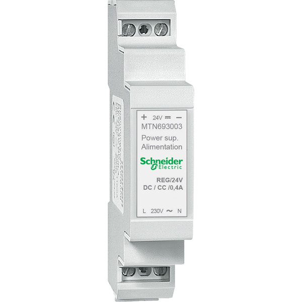 Schneider Electric MTN693003 Spannungsversorgung REG, DC 24 V/0,4 A, lichtgrau