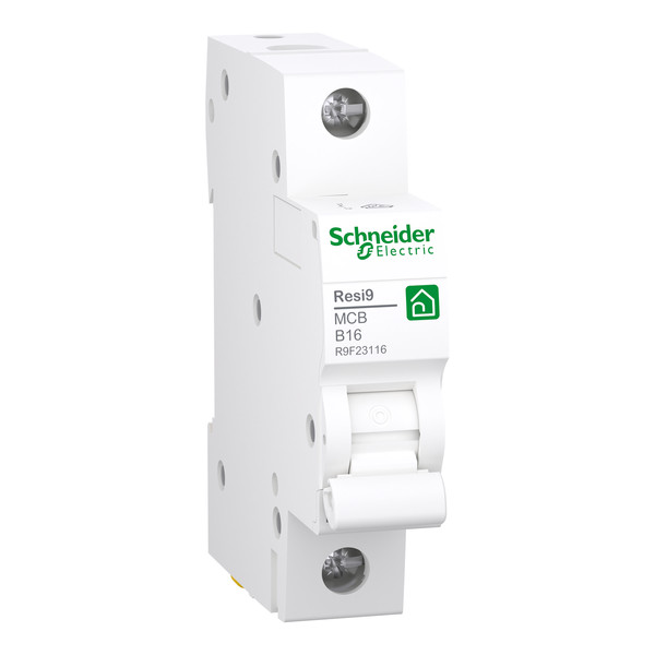 Schneider Electric R9F23116 Leitungsschutzschalter Resi9 1P, 16A, B Charakteristik, 6kA