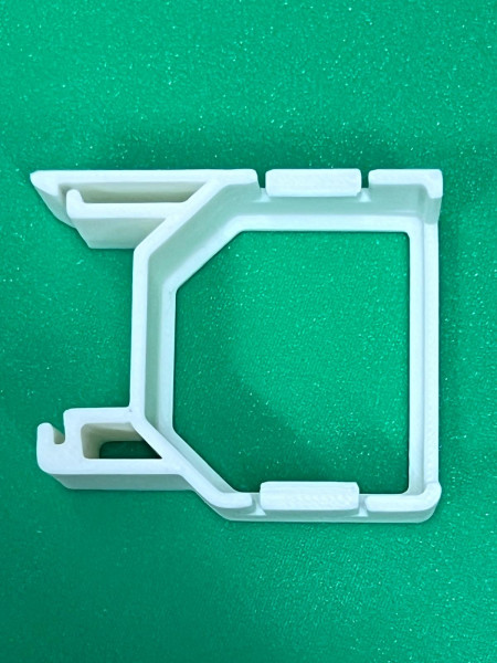 4er-Pack SOIXX Hutschienenhalter für Shelly PLUS, Gen3, Gen4 DIN Rail 35 mm Hutschiene Halter Gerade