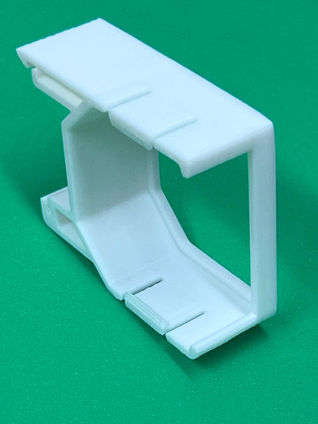 4er-Pack SOIXX Hutschienenhalter für Shelly PLUS, Gen3, Gen4 DIN Rail 35 mm Hutschiene Halter Gerade