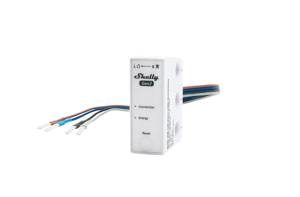 Shelly 3EM Gen3 - 3-Phasen Energiezähler, Stromzähler, ohne Wandler/Wechselstrom