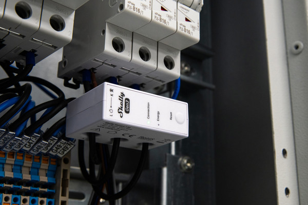 Shelly 3EM Gen3 - 3-Phasen Energiezähler, Stromzähler, ohne Wandler/Wechselstrom