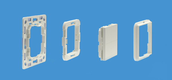 Shelly Taster-Adapter - Set für Busch-Jaeger Schalterprogramme