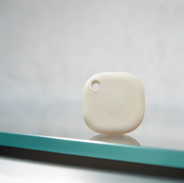 Shelly BLU Button Tough 1 ZB - Robuster Zigbee Button, Elfenbein, IP54