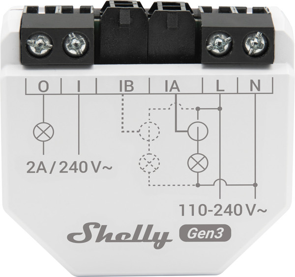 Shelly EM Gen3 - WLAN Energiezähler Set inkl. 50A Wandler, Stromzähler, Messfunktion