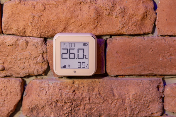 Shelly H&T Gen3 - WLAN Temperatur- & Feuchtigkeitssensor, Mokka, BT, USB-C