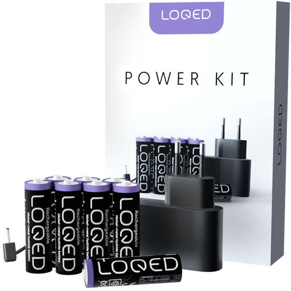 Shelly LOQED Power Kit - Akku-Ladegerät für LOQED Smart Lock, Erweiterung für Türschloss