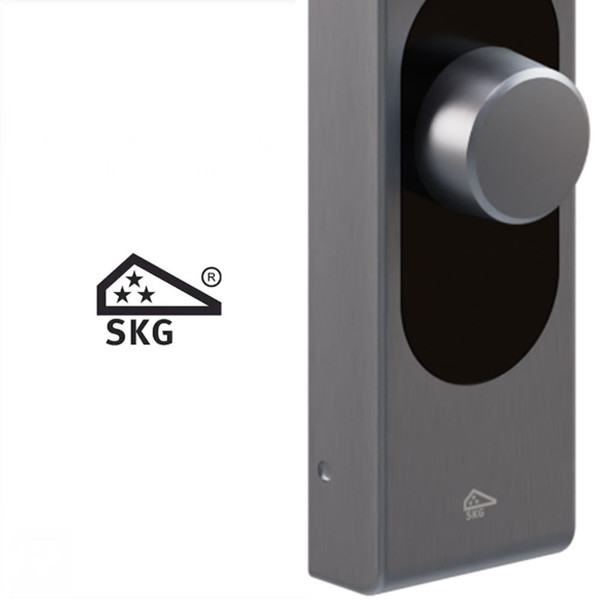 Shelly LOQED Touch Smart Lock - Schlüsselloses Türschloss, Edelstahl