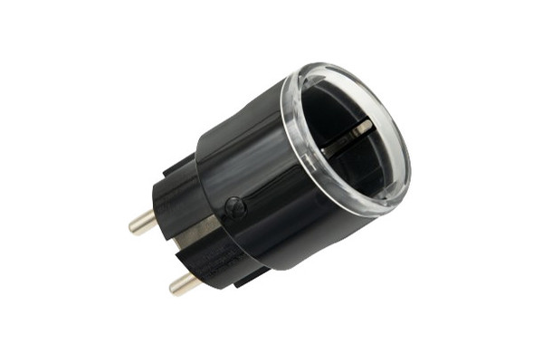 Shelly Plug S Gen3, Matter - Smarte Steckdose, Schwarz