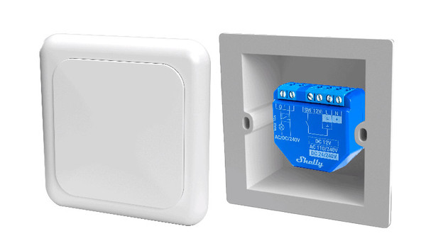 Shelly Plus 1 - Smarter WLAN Schaltaktor, potenzialfrei, Bluetooth