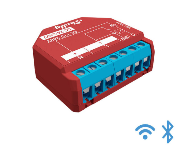 Shelly Plus 1PM - Smarter WLAN Schaltaktor mit Strommessung