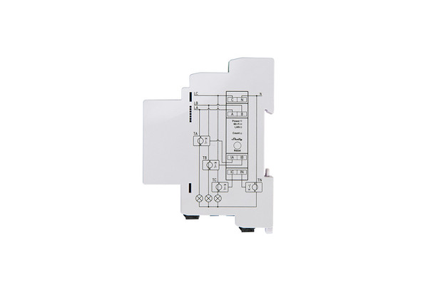 Shelly Pro 3EM-120A - 3-Phasen Energiezähler, inkl. 120A Wandler, LAN