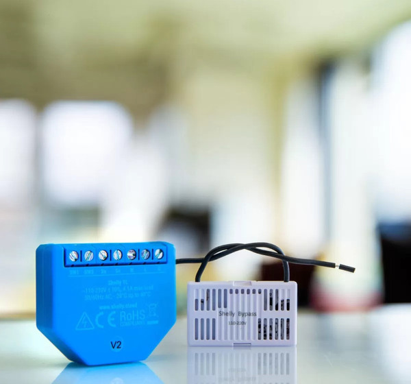 Shelly Bypass - Lastwiderstand für Installation ohne Neutralleiter