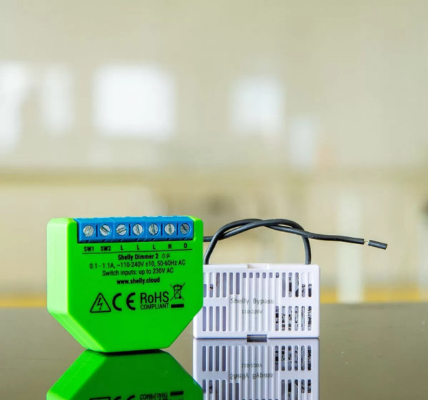 Shelly Bypass - Lastwiderstand für Installation ohne Neutralleiter