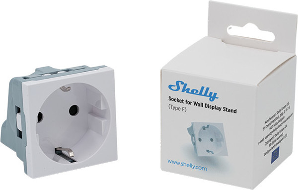 Shelly Wall Display Stand Socket - Sockel für Tischständer, Wand, Weiß