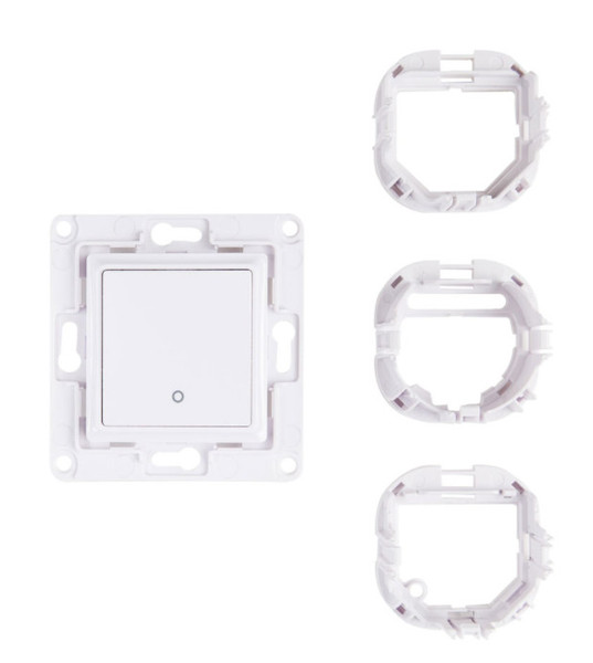 Shelly Wall Switch 1 - Wandtaster 1-fach Einsatz, Weiß