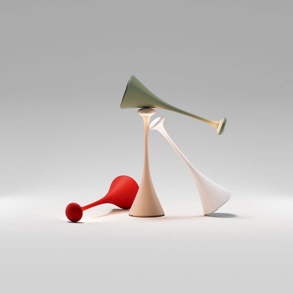 SIGOR Akku-Tischleuchte Nudrop 29cm dünenbeige 2,2W Flex-Mood 2200K/2700K IP54 Ra85 dimmbar