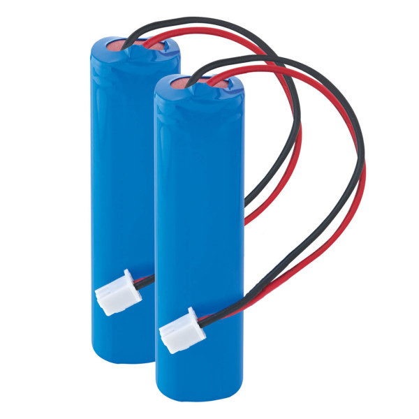 SIGOR Nudrop Ersatz-Akku 2x 2200mAh, Batterie für Nudrop, Numotion Leuchten Ersatzteil