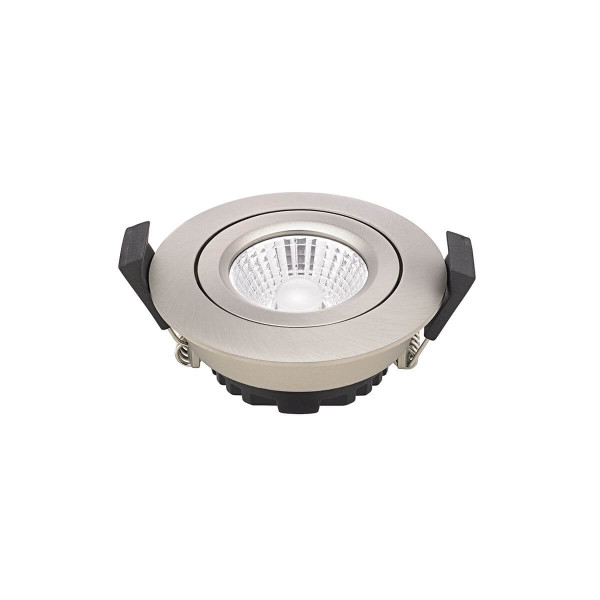 SIGOR Einbauleuchte Diled 6W 310lm 3000K Downlight Stahl 36° dimmbar