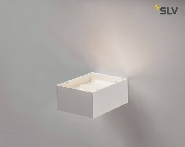 SLV 1000422 SHELL 15 WL LED Indoor Wandaufbauleuchte 3000K weiß