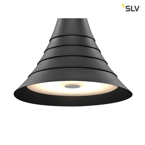 SLV 1000435 BATO 45 PD LED Indoor Pendelleuchte schwarz LED 2700K