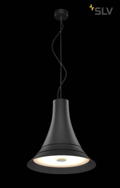 SLV 1000436 BATO 35 PD LED Indoor Pendelleuchte schwarz LED 2700K