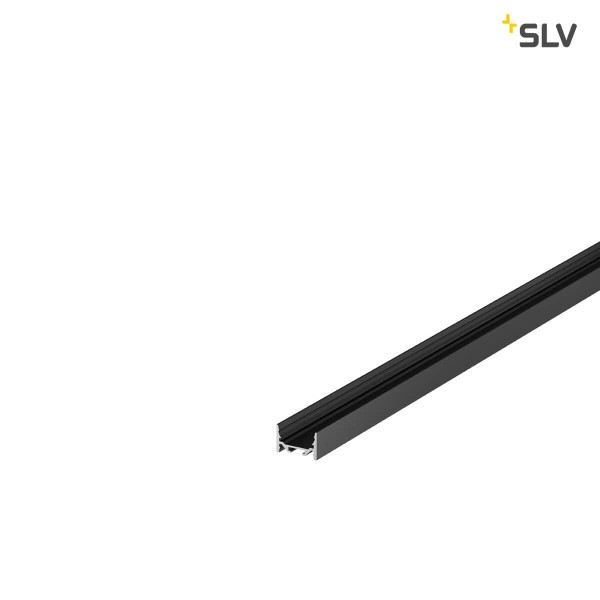 SLV 1000528 GRAZIA 20 LED Aufbauprofil flach glatt 1m schwarz