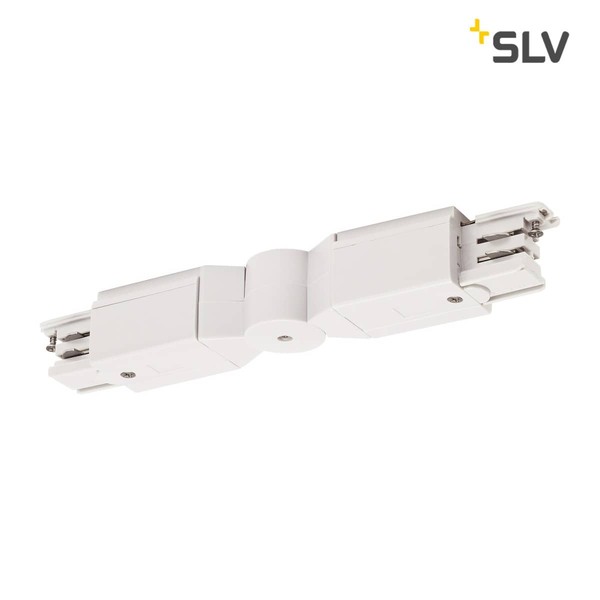 SLV 1001384 Flexverbinder für S-TRACK 3P.Schiene verkehrsweiß