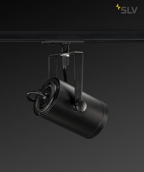 SLV 1001861 EURO SPOT TRACK SPOT schwarz QPAR51 25W inkl. 1P.-Adapter