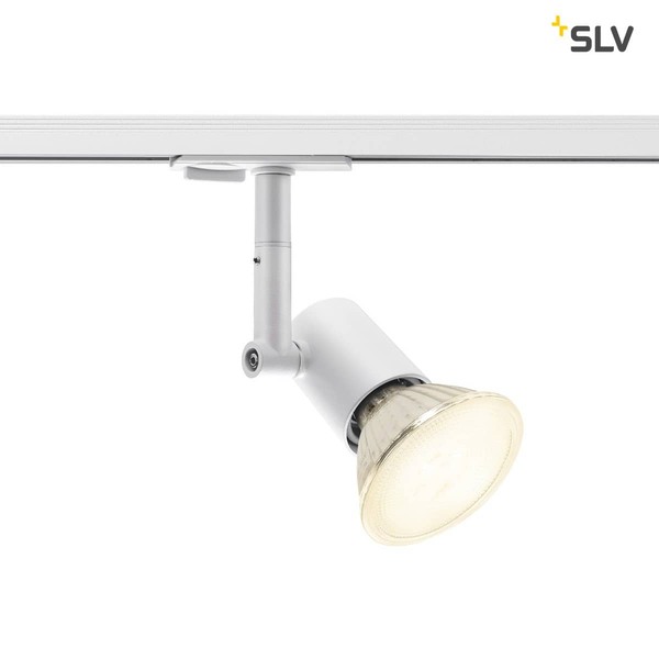 SLV 1001875 SPOT TRACK E27 weiß max. 75W inkl. 1P.-Adapter