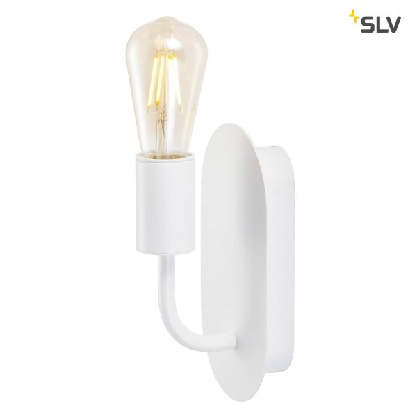 SLV 1002147 FITU WL Indoor Wandaufbauleuchte E27 weiss max. 24W