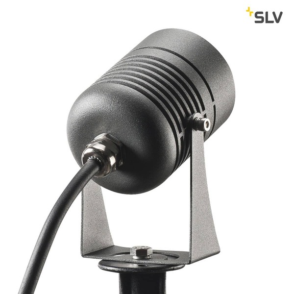 SLV 1002201 LED SPIKE LED Outdoor Erdspießleuchte anthrazit IP55 3000K 40°