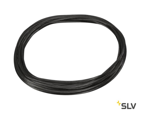 SLV 1002602 TENSEO Niedervolt-Seilsystem schwarz 4mm² 10m