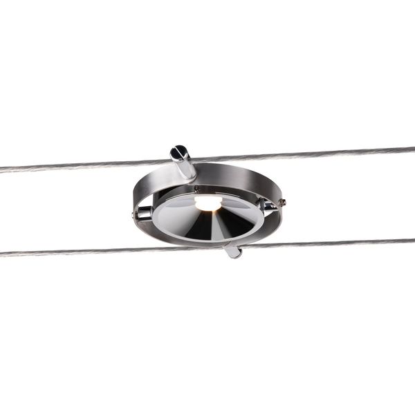 SLV 1002863 DURNO, Seilleuchte für TENSEO Niedervolt-Seilsystem, 2700K chrom