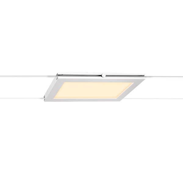 SLV 1002865 PLYTTA rectangular, Seilleuchte für TENSEO Niedervolt-Seilsystem, 2700K weiss