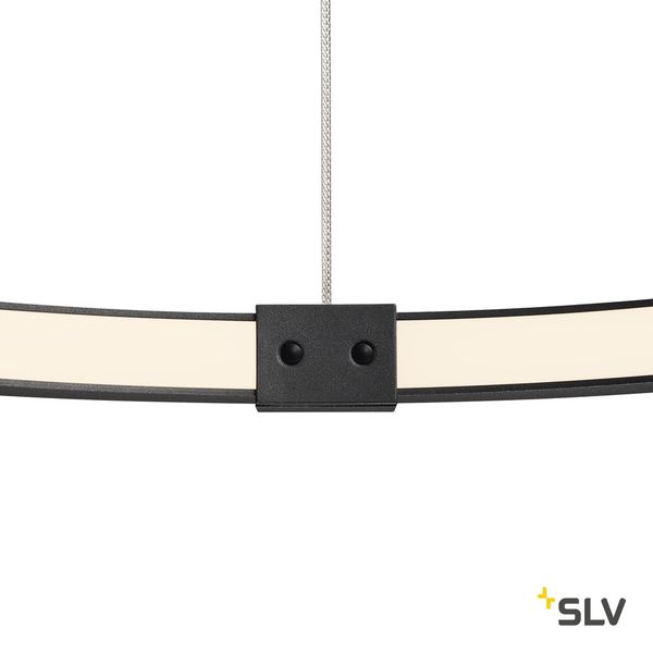 SLV 1002909 ONE 60 DALI LED Pendelleuchte schwarz