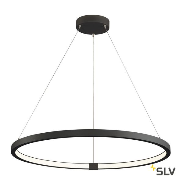 SLV 1002911 ONE 80 DALI LED Pendelleuchte schwarz