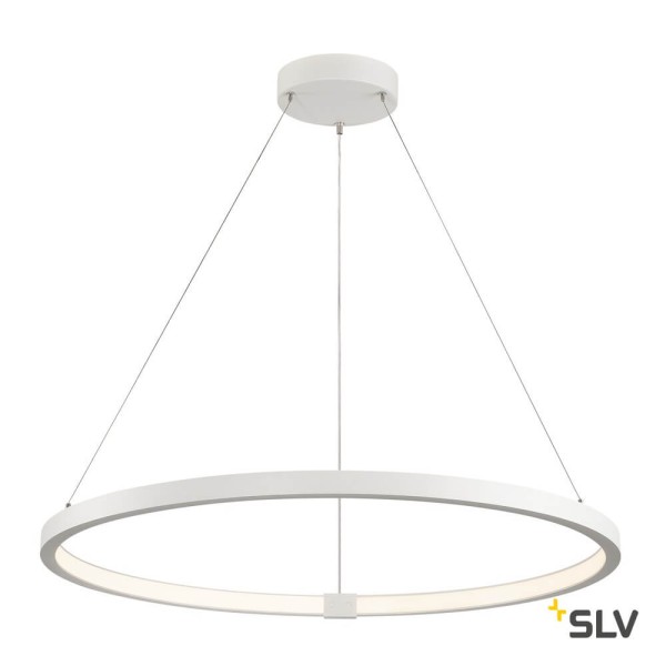 SLV 1002912 ONE 80 DALI LED Pendelleuchte weiß