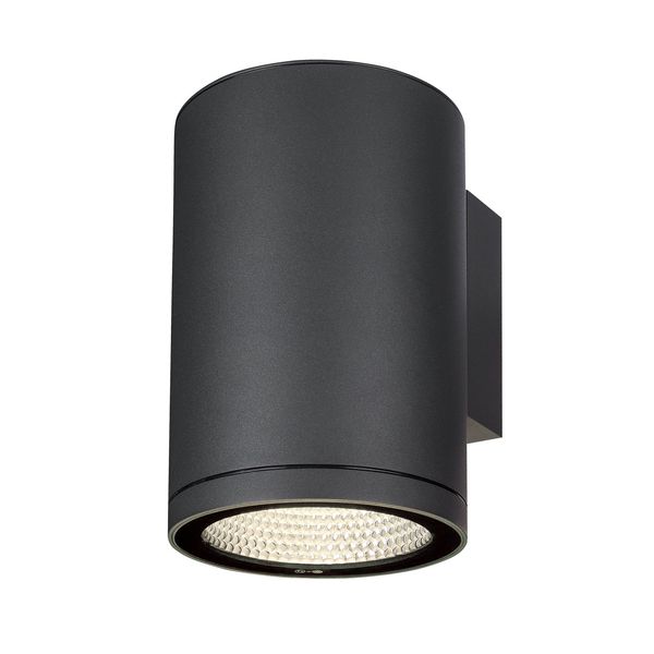 SLV 1003440 ENOLA ROUND L single Outdoor LED Wandleuchte anthrazit CCT 3000/4000K IP65