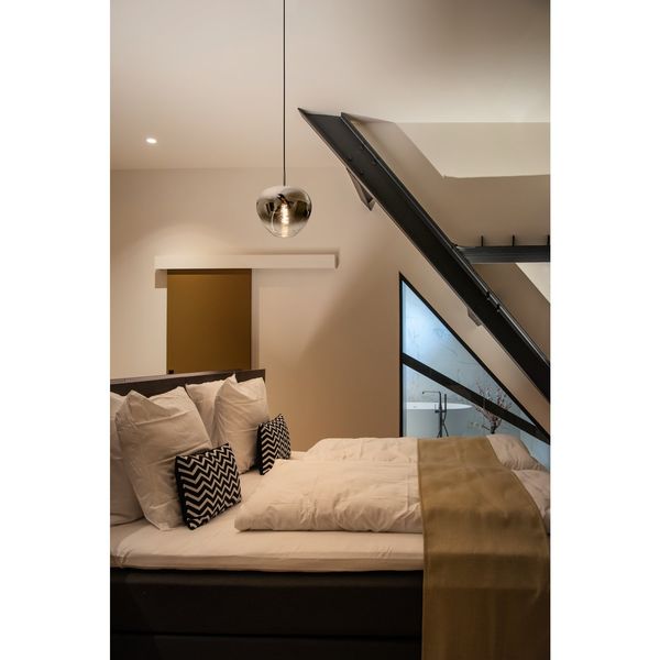 SLV 1003443 PANTILO CONVEX 29, Pendelleuchte E27 chrom