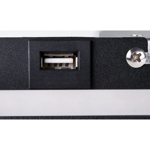 SLV 1003455 SOMNILA SPOT LED Wandleuchte 3000K schwarz Version links inkl. USB Anschluss