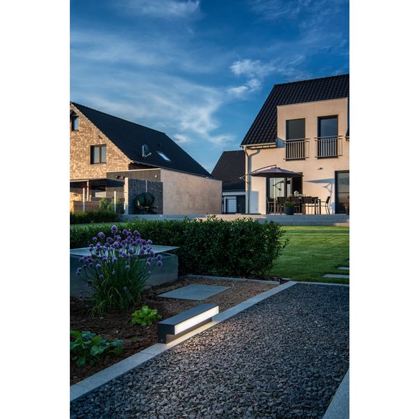 SLV 1003535 L-LINE OUT 60 FL, Outdoor LED Wandleuchte anthrazit CCT switch 3000/4000K IP65