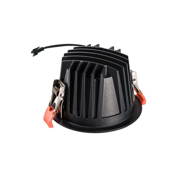 SLV 1003942 NUMINOS DL L LED Einbauleuchte schwarz/chrom 3000K 40°