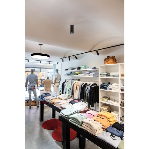 SLV 1004395 NUMINOS SPOT DALI S LED Deckenaufbauleuchte schwarz 3000K 36°