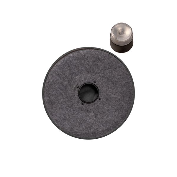 SLV 1004661 MANA Schirm rund 40 grau