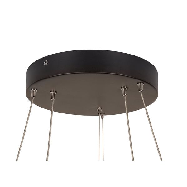 SLV 1004765 ONE DOUBLE PD PHASE UP/DOWN LED Pendelleuchte schwarz CCT switch 2700/3000K